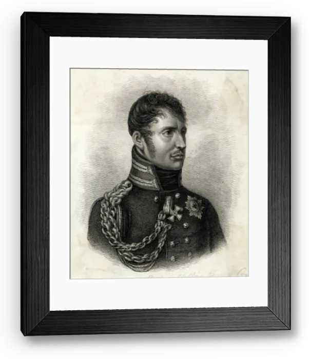 Framed Print : Friedrich Wilhelm Iii / En Framed Print : Friedrich Wilhelm Iii / En
