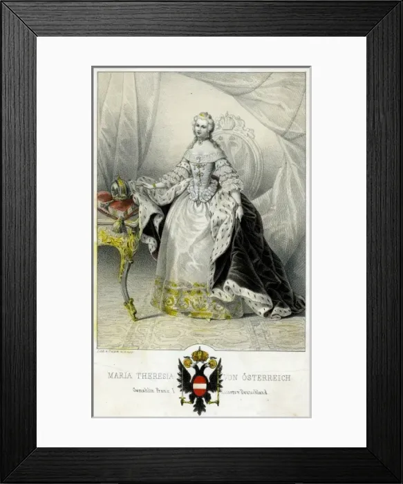 Framed Print : Maria Theresia / Gutsch Framed Print : Maria Theresia / Gutsch