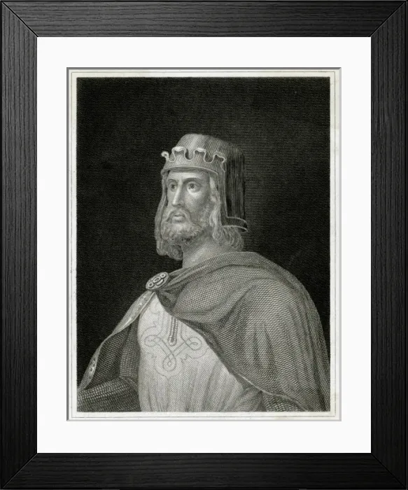 Framed Print : Heinrich I / Hre / Fowler Framed Print : Heinrich I / Hre / Fowler
