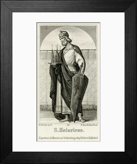 Framed Print : Heinrich Ii / Hre / Mucke Framed Print : Heinrich Ii / Hre / Mucke