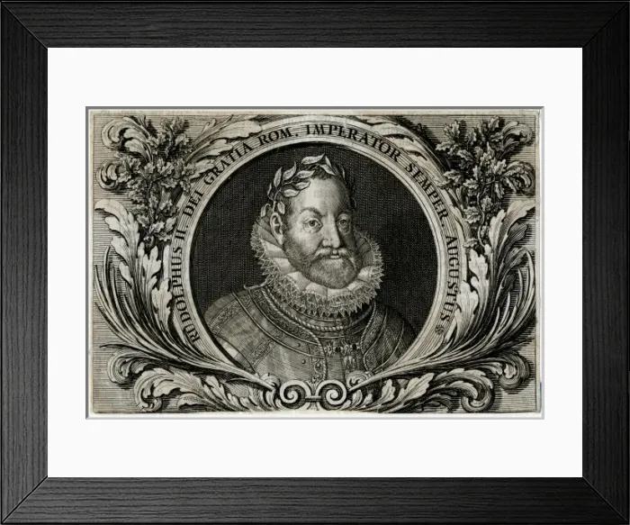 Framed Print : Rudolf Ii / Hre / Circular Framed Print : Rudolf Ii / Hre / Circular
