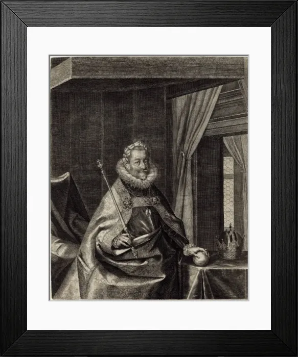 Framed Print : Rudolf Ii / Hre / Anon Eng Framed Print : Rudolf Ii / Hre / Anon Eng