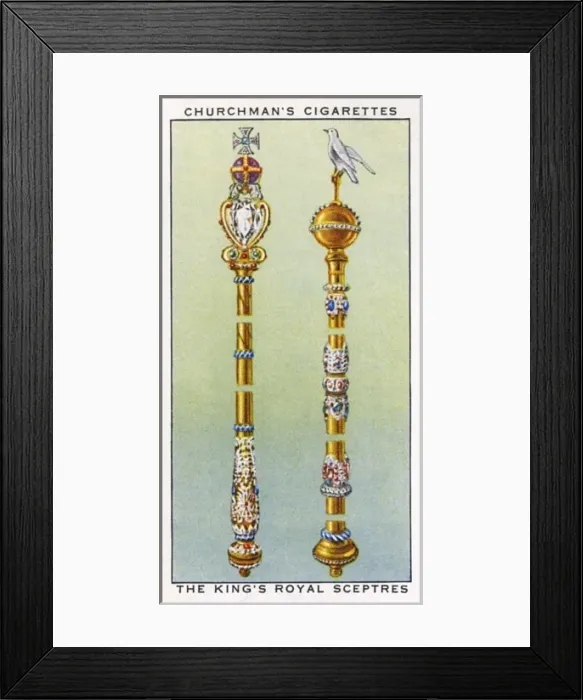 Framed Print : Kings Sceptres