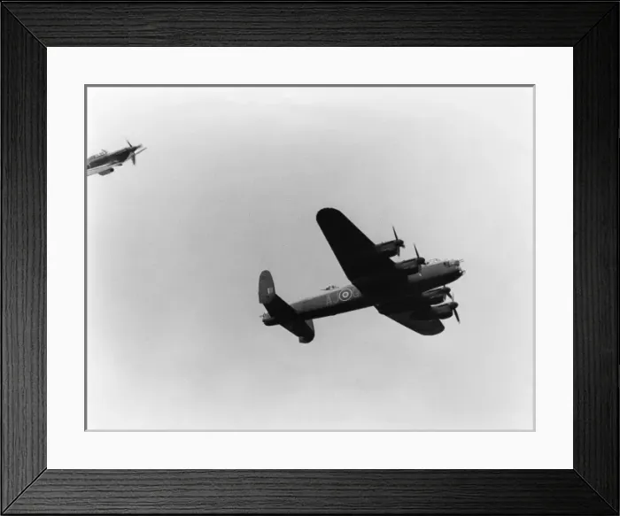 Framed Print : Lancaster Bomber in Air Framed Print : Lancaster Bomber in Air
