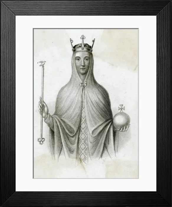 Framed Print : Adelais of Louvain Framed Print : Adelais of Louvain