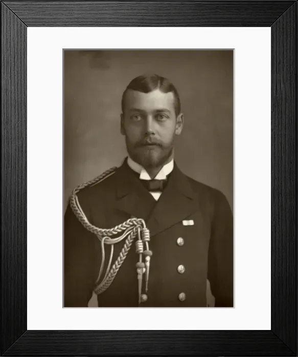 Framed Print : George V / Downey / Cabinet Framed Print : George V / Downey / Cabinet