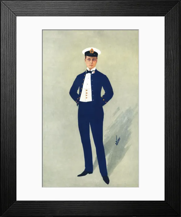 Framed Print : Edward Viii / Vfair 1911 Framed Print : Edward Viii / Vfair 1911
