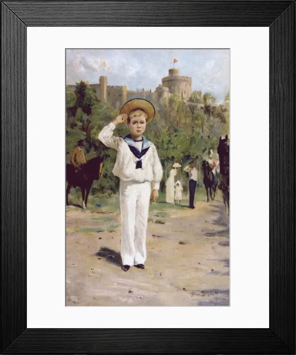 Framed Print : Edward VIII 1902 Framed Print : Edward VIII 1902