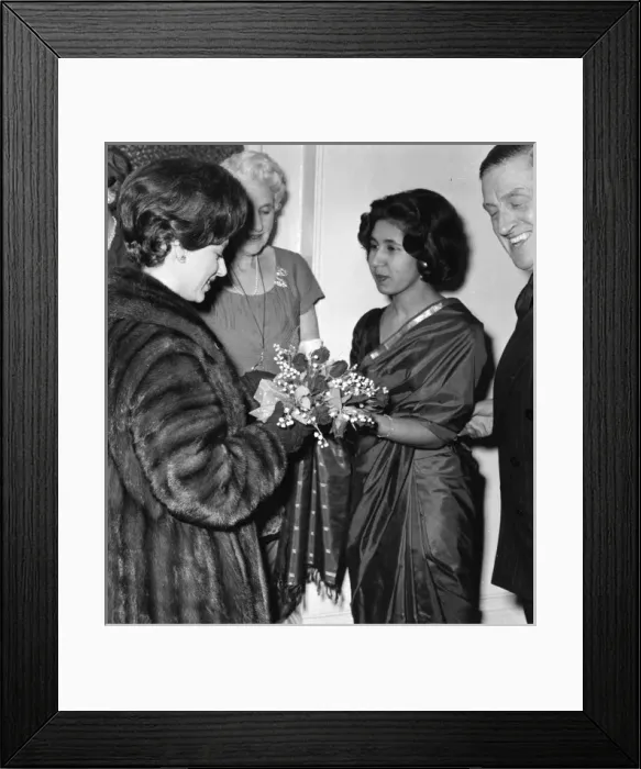 Framed Print : Margaret / Students 1960 Framed Print : Margaret / Students 1960
