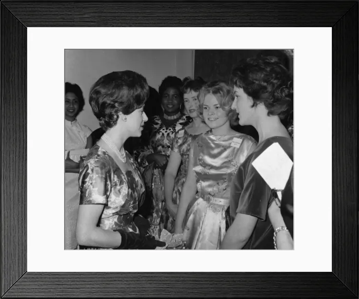 Framed Print : Margaret / Students 1960 Framed Print : Margaret / Students 1960