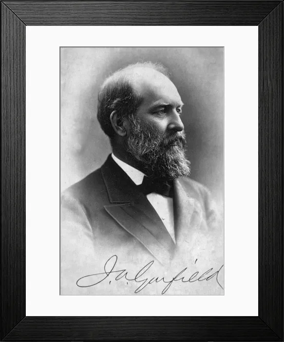 Framed Print : James Abraham Garfield Framed Print : James Abraham Garfield