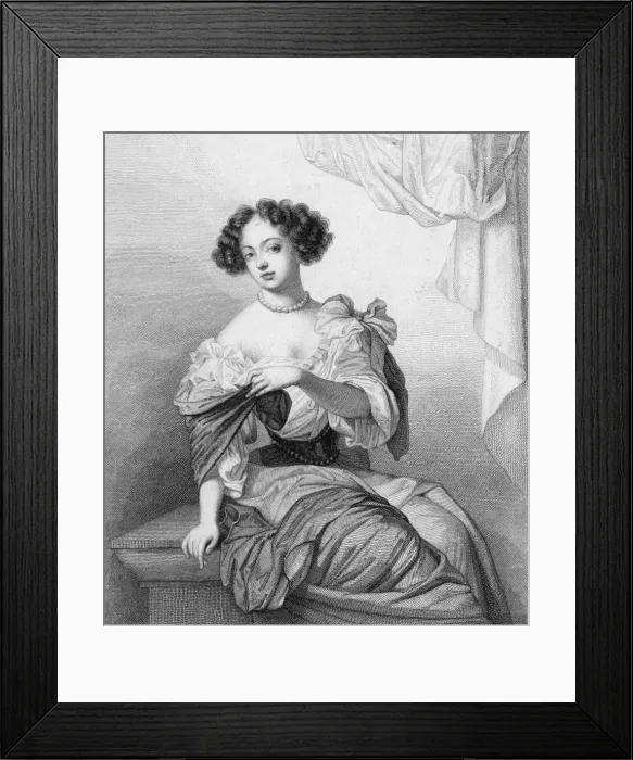 Framed Print : Marie Ange. Fontanges Framed Print : Marie Ange. Fontanges