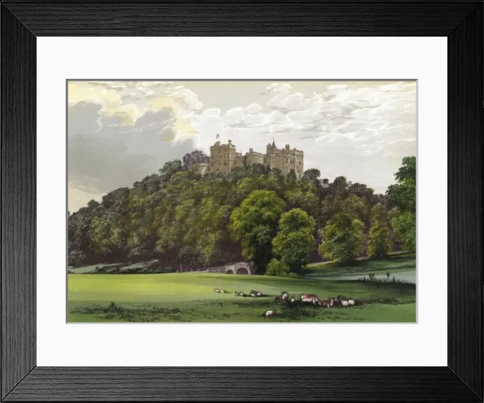 Framed Print : Dunster Castle / Somerset Framed Print : Dunster Castle / Somerset