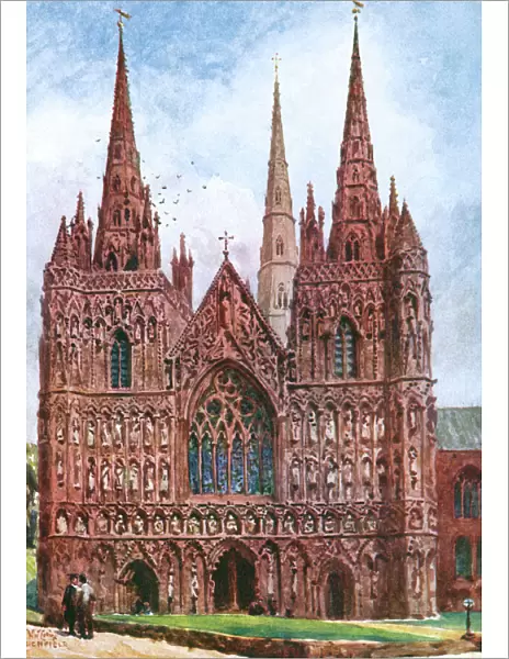 Lichfield Cathedral 1905