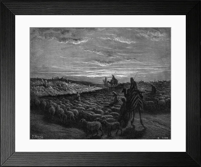 Framed Print : Abraham Migrates Framed Print : Abraham Migrates
