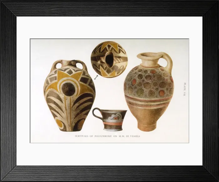 Framed Print : Vessels from Knossos Framed Print : Vessels from Knossos