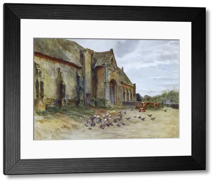 Framed Print : Wessex / Abbotsbury Barn Framed Print : Wessex / Abbotsbury Barn