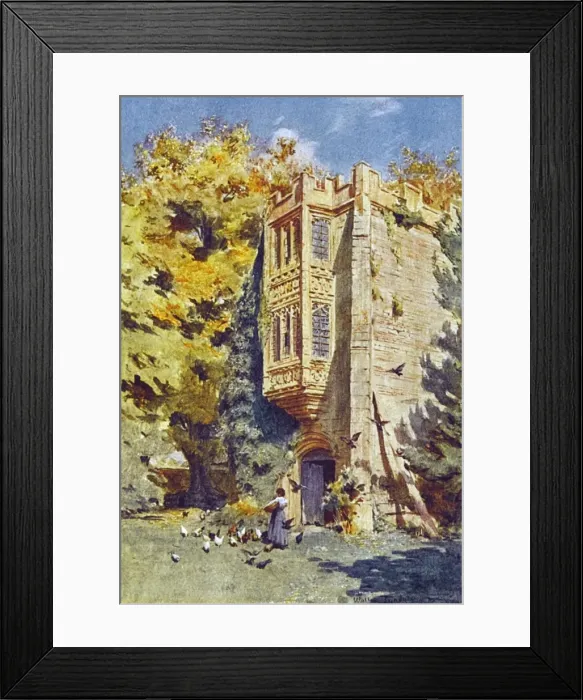 Framed Print : Wessex / Cerne Abbas 1906 Framed Print : Wessex / Cerne Abbas 1906