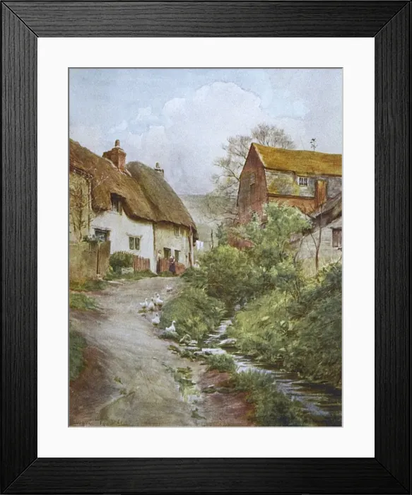 Framed Print : Wessex / Sutton Poyntz Framed Print : Wessex / Sutton Poyntz
