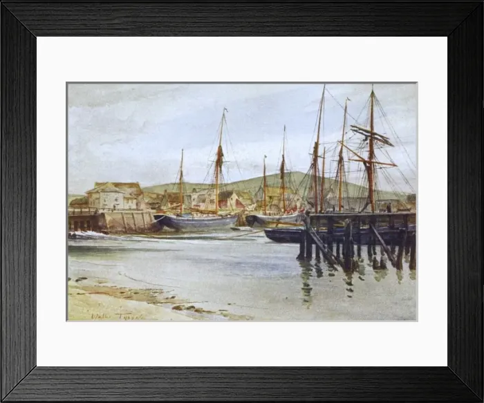 Framed Print : Wessex / Bridport 1906 Framed Print : Wessex / Bridport 1906