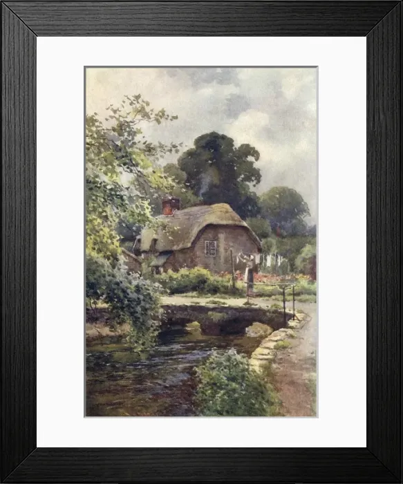 Framed Print : Wessex / Hangmans Cottage Framed Print : Wessex / Hangmans Cottage