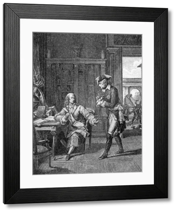 Framed Print : Voltaire + Friedrich Gt Framed Print : Voltaire + Friedrich Gt