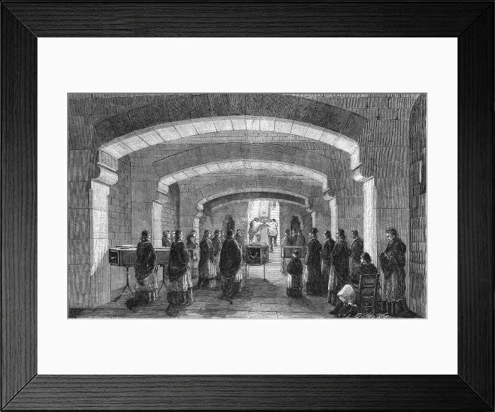 Framed Print : Paris / Notre Dame 1863 Framed Print : Paris / Notre Dame 1863
