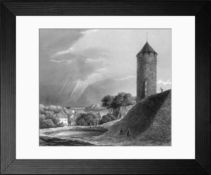 Framed Print : Copenhagen / Valdemar Towr Framed Print : Copenhagen / Valdemar Towr