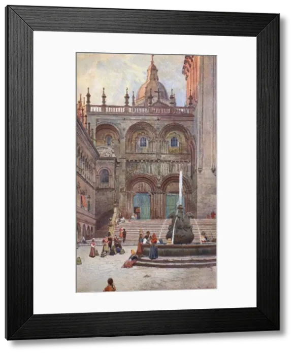 Framed Print : Spain  /  Santiago Compostel