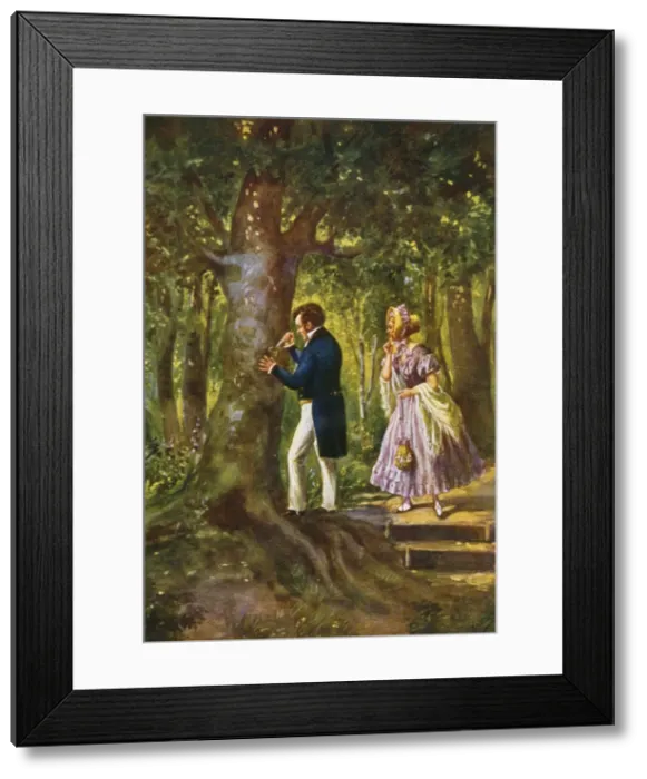 Framed Print : Schubert / I Carve Her Framed Print : Schubert / I Carve Her