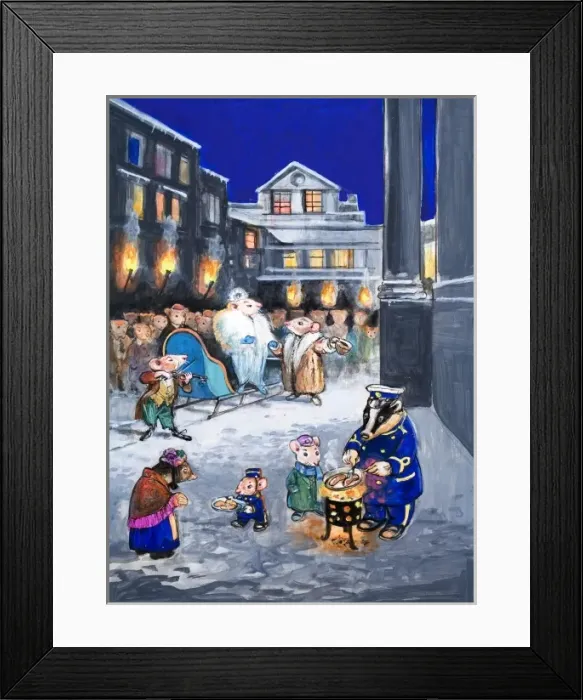 Framed Print : The Town Mouse and the Country Mouse Framed Print : The Town Mouse and the Country Mouse