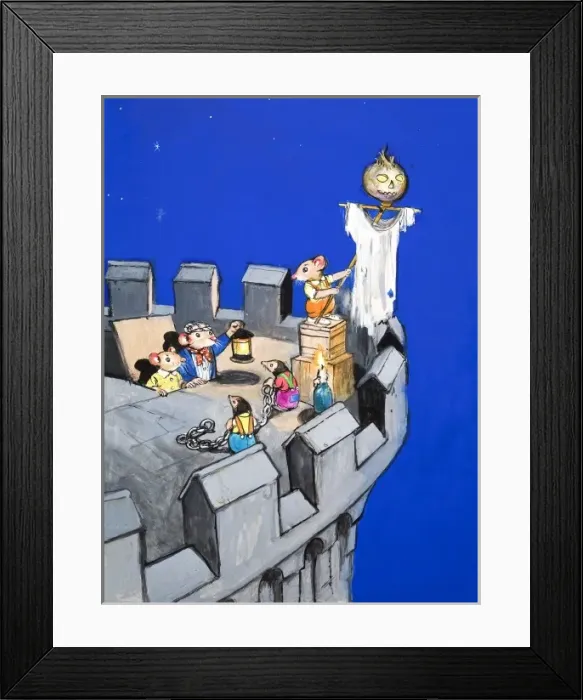 Framed Print : The Town Mouse and the Country Mouse Framed Print : The Town Mouse and the Country Mouse