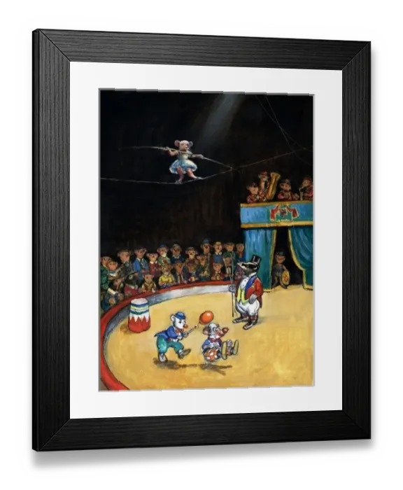 Framed Print : The Town Mouse and the Country Mouse Framed Print : The Town Mouse and the Country Mouse