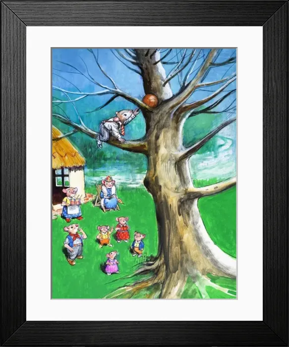 Framed Print : The Town Mouse and the Country Mouse Framed Print : The Town Mouse and the Country Mouse