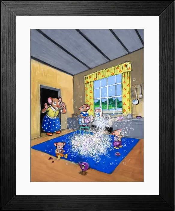 Framed Print : The Town Mouse and the Country Mouse Framed Print : The Town Mouse and the Country Mouse