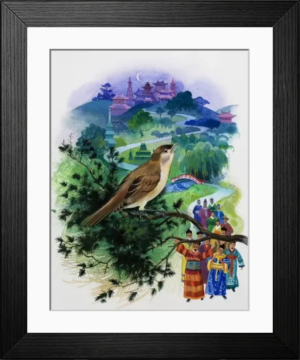 Framed Print : The Nightingale Framed Print : The Nightingale