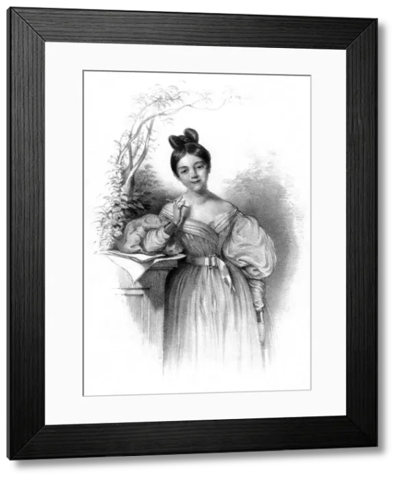 Framed Print : Letitia Landon - 2 Framed Print : Letitia Landon - 2