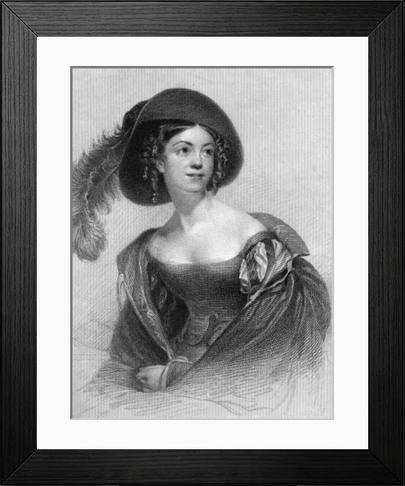 Framed Print : Letitia Landon - 4 Framed Print : Letitia Landon - 4
