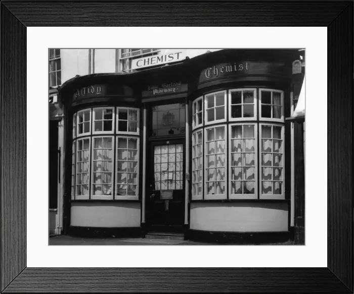 Framed Print : Chemists / Beaconsfield Framed Print : Chemists / Beaconsfield