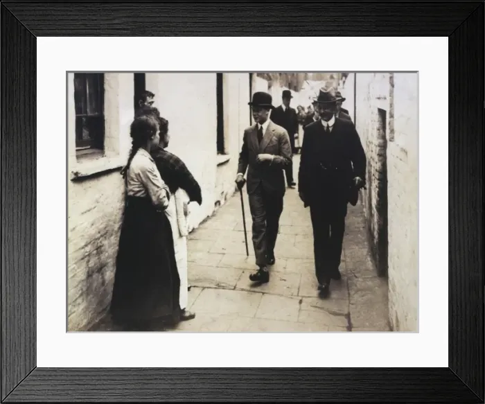 Framed Print : Edward VIII Visit Framed Print : Edward VIII Visit