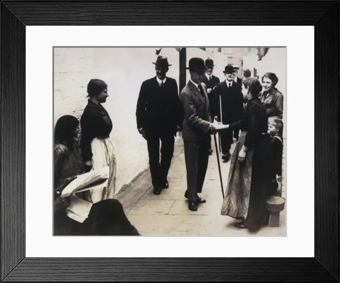 Framed Print : Edward VIII Visit Framed Print : Edward VIII Visit