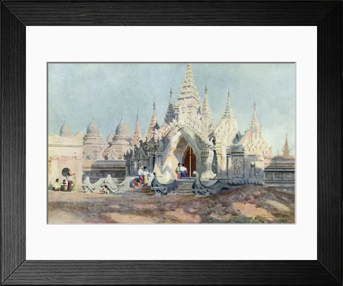 Framed Print : Burma / Mandalay Kuthodau Framed Print : Burma / Mandalay Kuthodau
