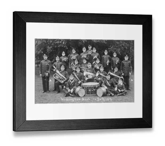 Framed Print : Widdington Band Framed Print : Widdington Band