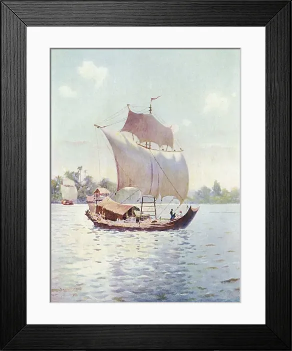 Framed Print : Burma / Irrawaddy River Framed Print : Burma / Irrawaddy River