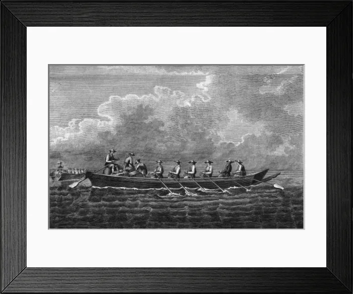 Framed Print : Boat of Tartar People