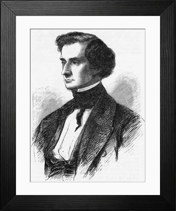 Framed Print : Berlioz Ill. Zeit. 1854 Framed Print : Berlioz Ill. Zeit. 1854