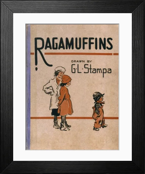 Framed Print : Street Arabs / Book Cover Framed Print : Street Arabs / Book Cover