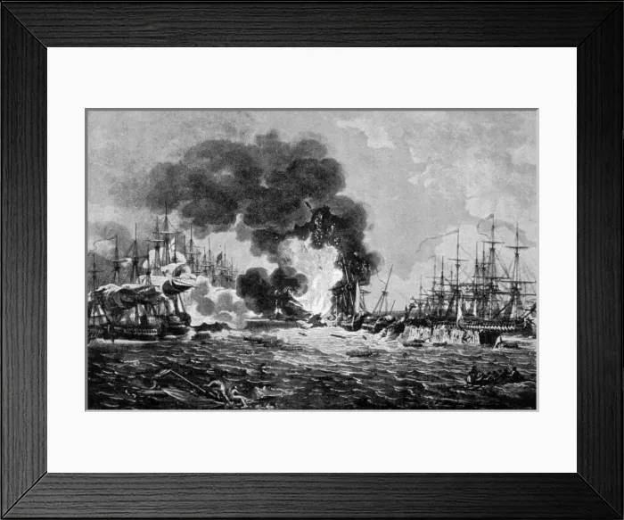 Framed Print : Battle of Copenhagen Framed Print : Battle of Copenhagen