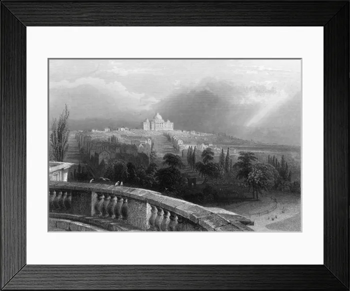 Framed Print : USA / Washington / C. 1840 Framed Print : USA / Washington / C. 1840