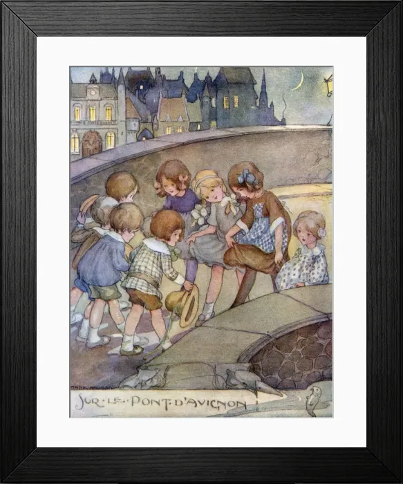Framed Print : Le Pont D avignon Framed Print : Le Pont D avignon
